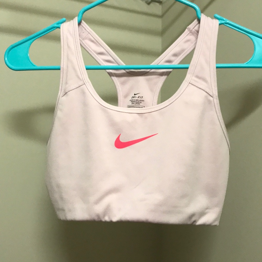 Light Pink Nike Sports Bra